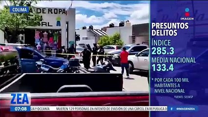 Colima atraviesa su peor crisis de seguridad en su historia