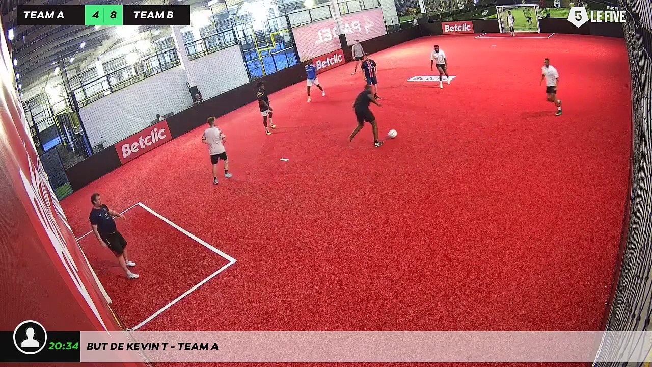But de Kevin T - Team A