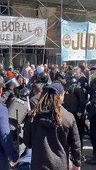 Así fue la represión a los trabajadores de la UEJN