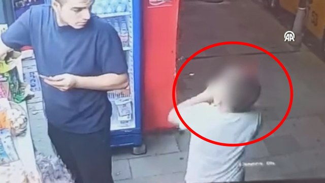 Bayrampaşa'da büfeye gelen çocuğun omuzuna yorgun mermi isabet etti