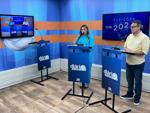 Corrinha acusa João Cleber de desrespeito quando ele citou livro “Ética e Vergonha na Cara” no debate