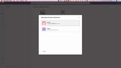 How to CREATE or Join a Team on Microsoft Teams Using a Mac - Basic Tutorial | New