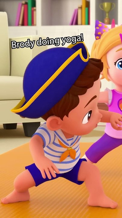 Brody donig yoga  #bebefinn #shorts #kidssong