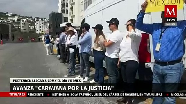 Trabajadores de los juzgados federales de Zacatecas llegan a San Luis Potosí