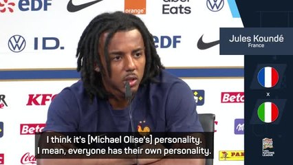 Olise will have no problem fitting in with France - Kounde