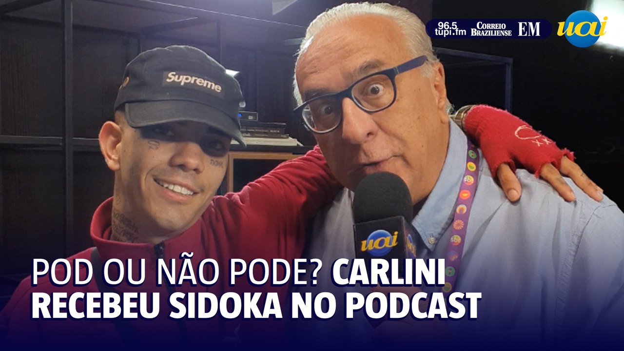 Sidoka faz convite para seu episódio no 'Pode ou não Pode?'