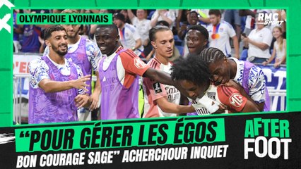 OL : "Pour gérer tous les égos de Lyon, je dis bon courage Pierre Sage" lâche Achercour