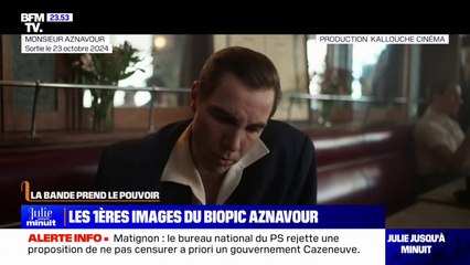 LA BANDE PREND LE POUVOIR - Les premières images du biopic sur Charles Aznavour