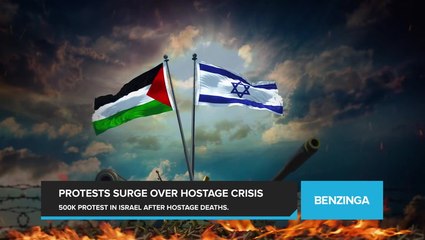 Israel Rocked By Nearly Half a Million Protesters Calling For Immediate Ceasefire After Hostage Deaths