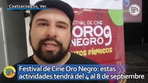 Festival de Cine Oro Negro: estas actividades tendrá del 4 al 8 de septiembre