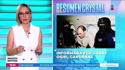 La FGR informará si México buscará la detención de Osiel Cárdenas