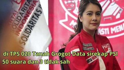 Suara PSI Naik, Diduga Tertukar Suara Tak Sah lho kok bisa ya