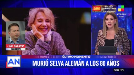 ⚫ A los 80 años, falleció la actriz SILVIA ALEMÁN