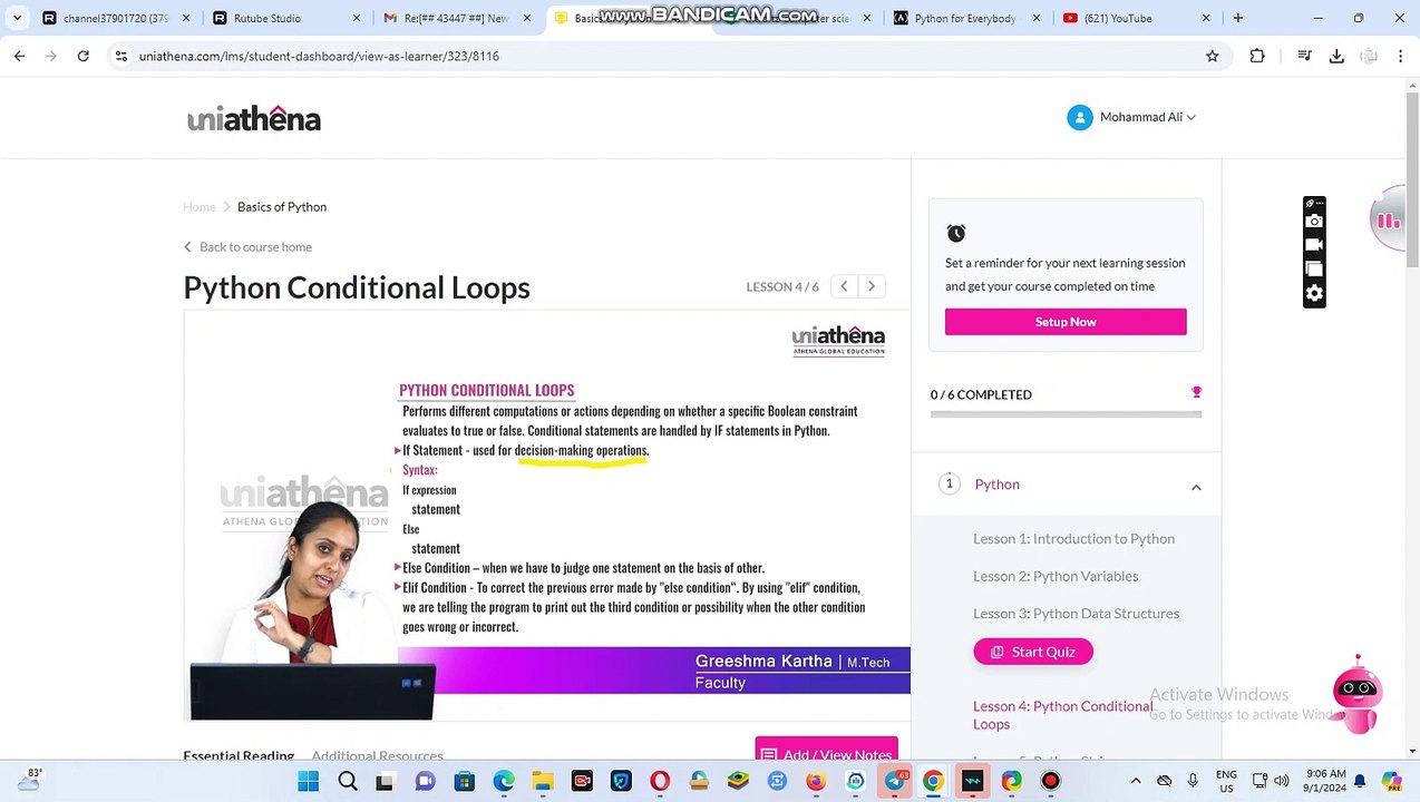 Python Conditional Loops