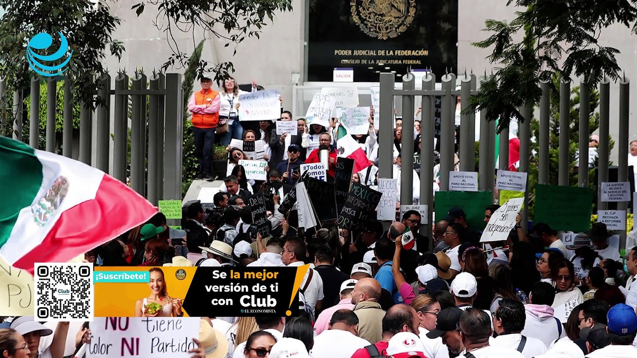 Pleno de la SCJN se suma al paro de los trabajadores en protesta contra la reforma al Poder Judicial