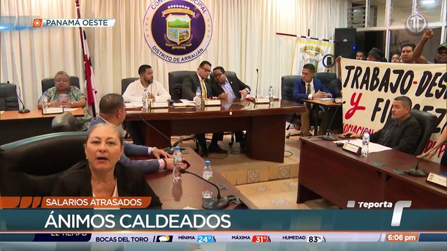 Ánimos caldeados entre exfuncionarios de la Alcaldía de Arraiján que exigen pagos pendientes