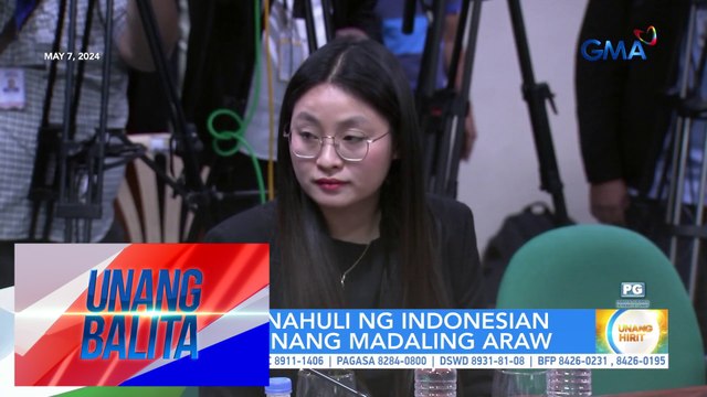 BREAKING NEWS: Alice Guo, nahuli ng Indonesian Police kaninang madaling araw | Unang Balita