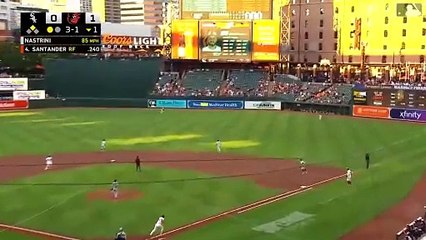 ¡Anthony Santander llega a 90 carreras empujadas!