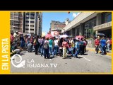 Así fue la protesta frente al Ministerio de Educación