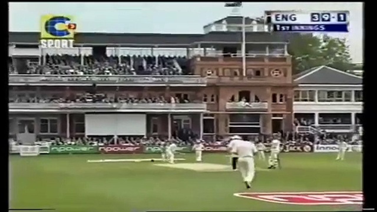 England v Australia 2nd Test Lords 2001 Ashes