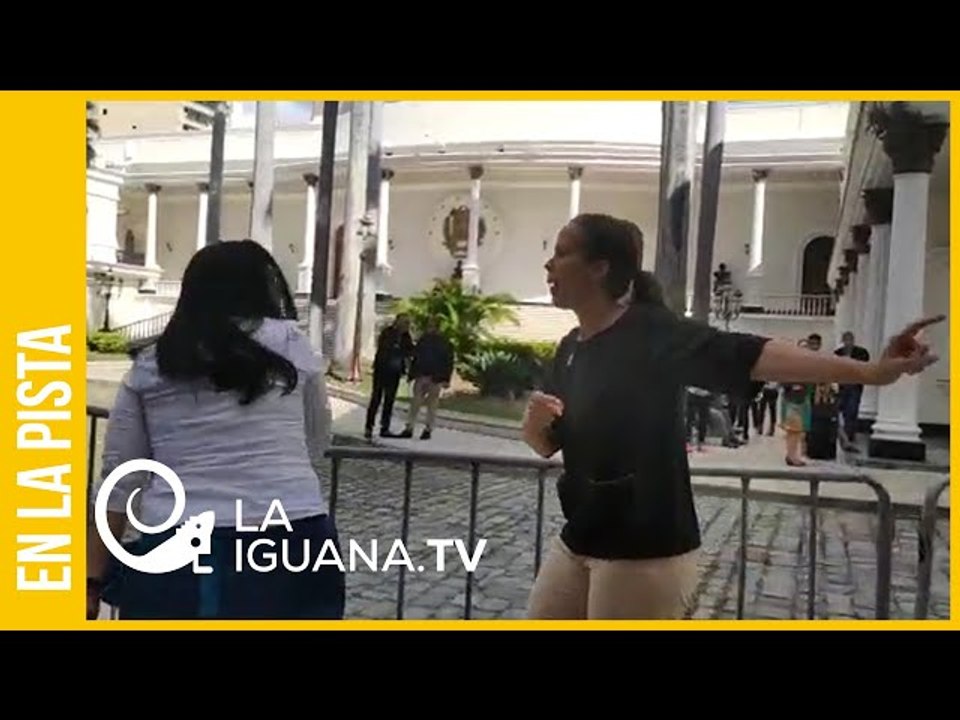 Diputados violentos agredieron a la periodista Madelein García en el Palacio Federal de Gobierno