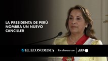 La presidenta de Perú nombra un nuevo canciller