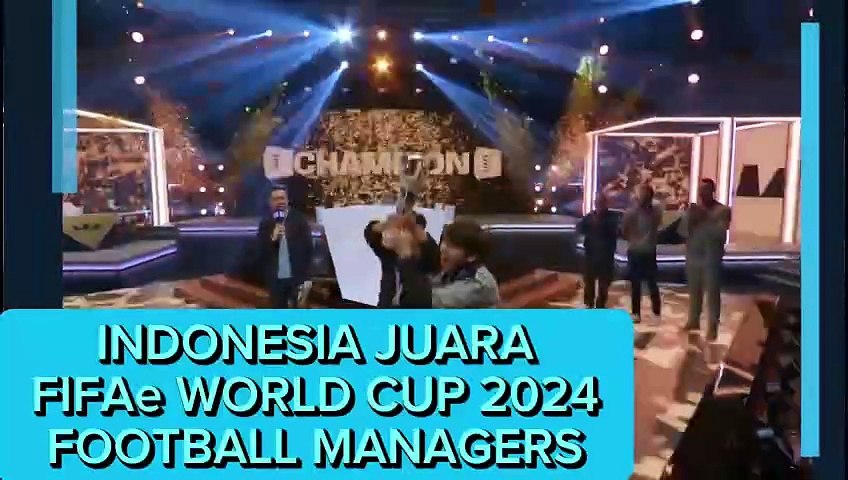 Indonesia Juara FIFAe World Cup 2024 Football Managers