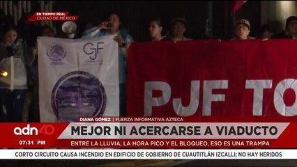 Persistente bloqueo de trabajadores por inconformidad ante la reforma del Poder Judicial