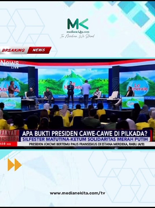 Nyaris Adu Bogem! Pengamat politik Rocky Gerung dan Wakil Ketua TKN Prabowo-Gibran