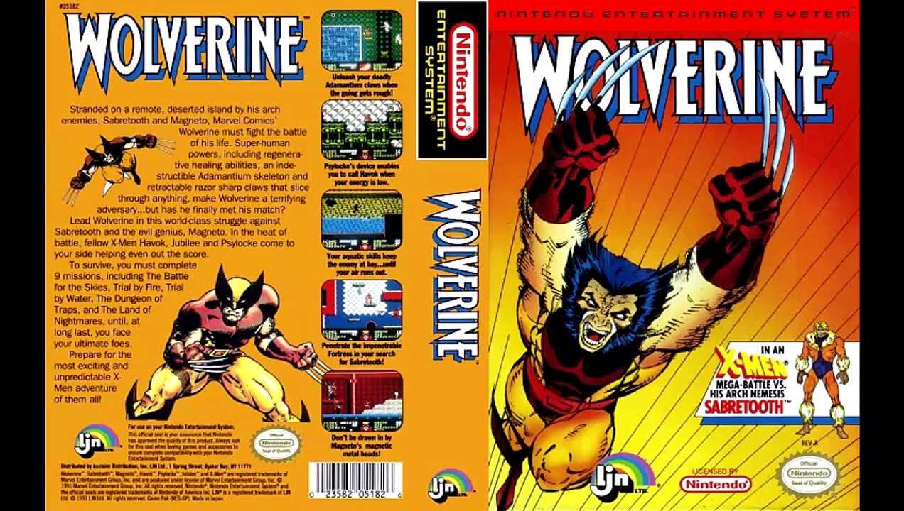 Wolverine (NES) Stage 1 Theme (Extended)