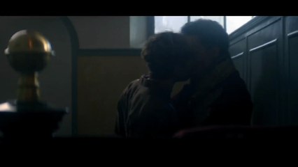 Jesper and Dima kissing scene Shadow and bone season 1