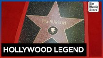 Tim Burton gets Hollywood Walk of Fame star