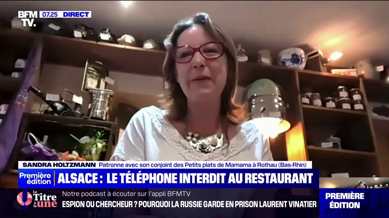 "Ça change complètement l'ambiance du restaurant": en Alsace, ce restaurant interdit les téléphones portables à table