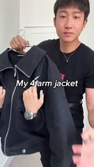 Have you ever seen a coat with four hands?