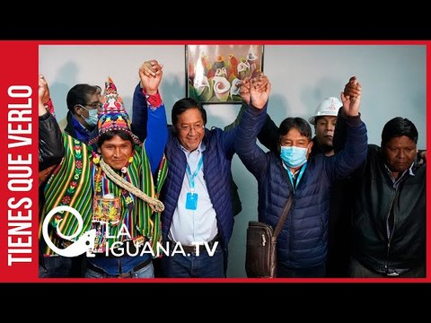 ¡Para el pueblo lo que es del pueblo! Con estas palabras Luis Arce celebró su victoria electoral
