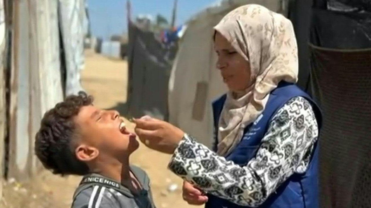 WHO zufrieden mit Stand der Polio-Impfungen im Gazastreifen