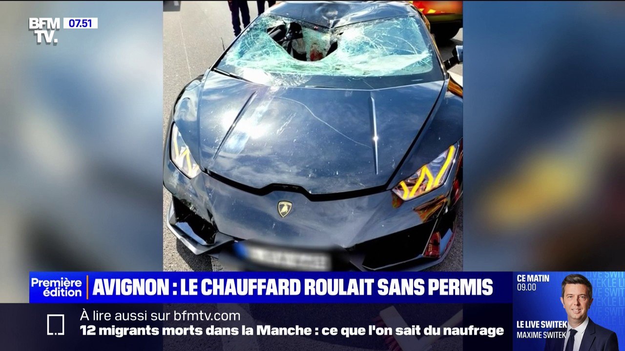 Avignon: un cycliste tué dimanche dans une collision avec une voiture de sport conduite par un chauffard sans permis