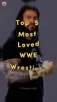 Top 5 Most Loved WWE Wrestlers __ #shorts #wrestler @WWE