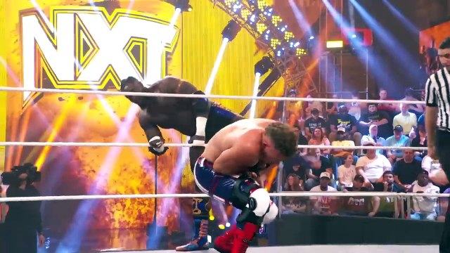 Oba Femi sends a message with dominant win over Stacks_ NXT highlights, Sept. 3, 2024 #nxt #wwe #shprts #foryou #sports