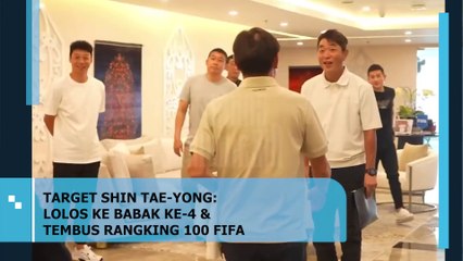 Wah, Shin Tae-yong Janjikan Sejumlah Target Untuk Timnas Indonesia Gaes. Apa Saja ?