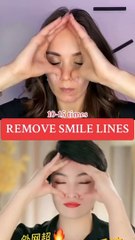 " Say Goodbye to Smile Lines with This Simple Technique! ✨ Anti-Aging Secrets Revealed #Skincare"