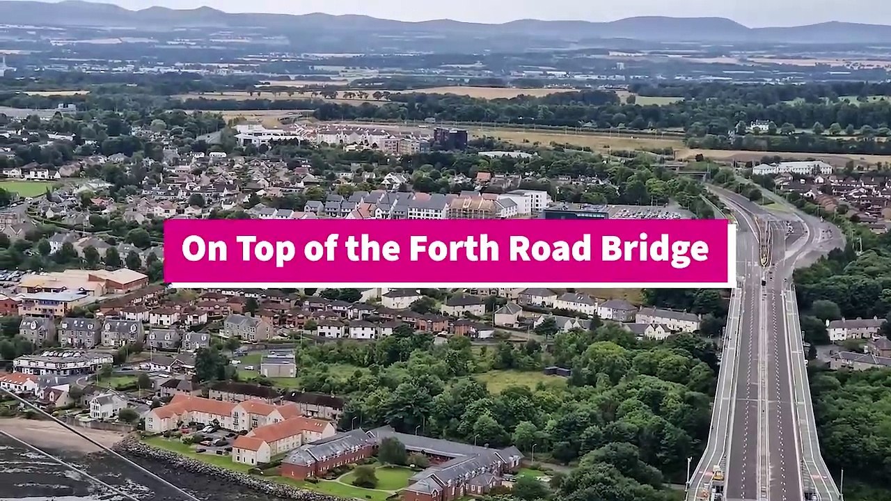 The view from the top: Forth Road Bridge is 60 years old