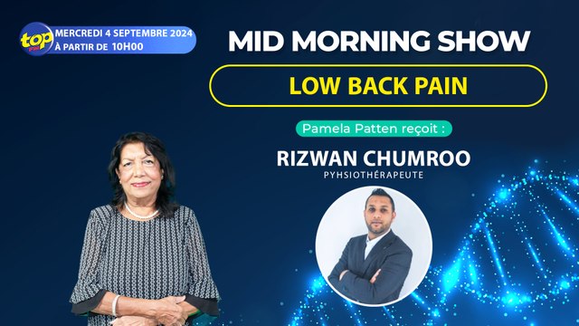 [Mid Morning Show] Top Santé Pamela Patten reçoit Rizwan Chumroo, Physiothérapeute_0