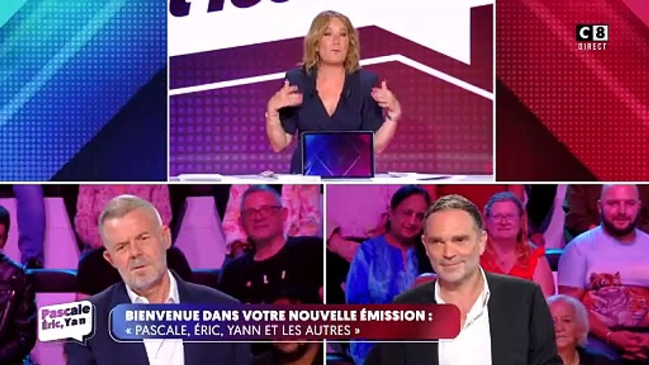 Découvrez les premières minutes de "Pascale, Eric, Yann et les autres", la nouvelle émission de Pascale de La Tour du Pin sur C8