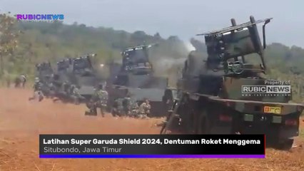 Dentuman Roket Astros, Vampire dan HIMARS Bergema di Latihan Super Garuda Shield 2024 di Situbondo