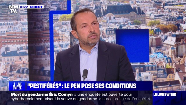 Sébastien Chenu (RN): Xavier Bertrand a passé son temps à vomir sur les électeurs du Rassemblement national