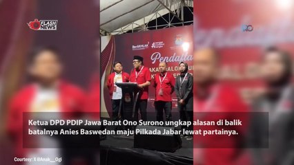 PDIP Ungkap Peran Mulyono dalam Kegagalan Anies Baswedan di Pilkada Jabar