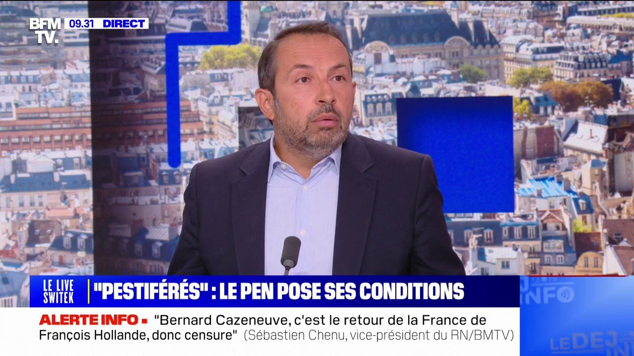 "Pas la solution pour le pays": Sébastien Chenu (RN) réagit à la candidature d'Édouard Philippe pour 2027