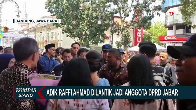 Adik Raffi Ahmad, Nisya Ahmad Dilantik Jadi Anggota DPRD Jabar Periode 2024-2029