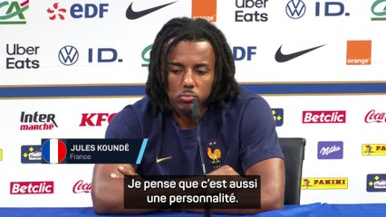 Koundé : “Olise n’aura aucun problème à se fondre dans le groupe”